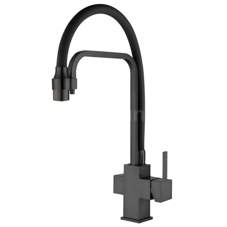 Кухонный смеситель Fabiano FKM 3111 Black Steel A-17